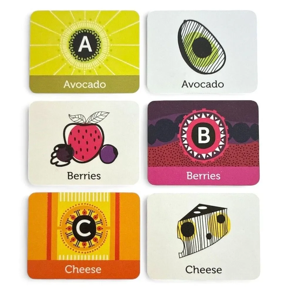Flash Cards ABC Farmers Market Alphabet Flash Cards Learning Toys by Stefan Page